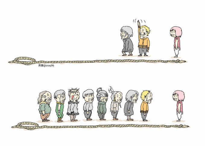 綱引きリベンジ
#NARUTO 