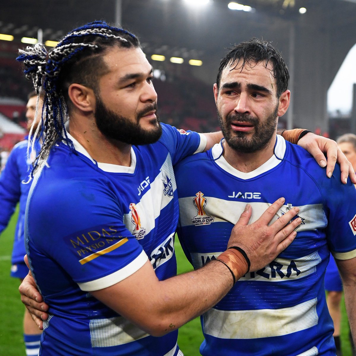 🇬🇷 The pride of a nation!

From the game being illegal in Greece to the national team winning the hearts of fans across the world.

Thank you Greece, until next time.

ευχαριστώ

#RLWC2021 | @GreekRL