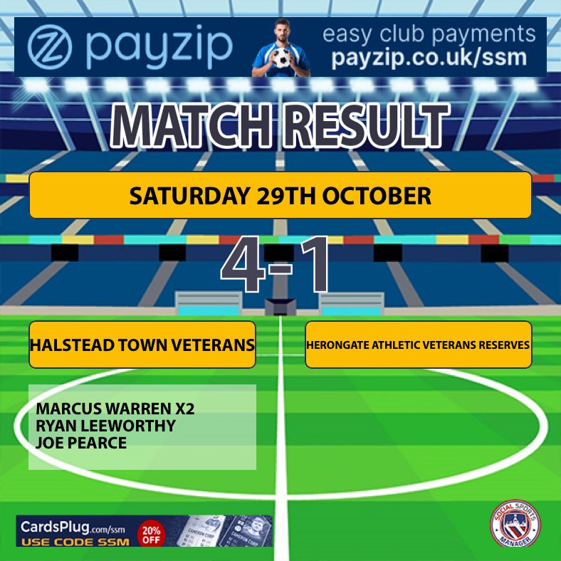 Good win in a tough game for the old boys today! 
⁦<a href="/EssexVetsLeague/">Essex Vets League</a>⁩ ⁦<a href="/HalsteadTownFC/">Halstead Town FC</a>⁩