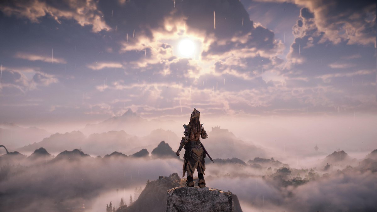 DesertFlamee's tweet photo. On the edge of glory #Redbullcapturepointuk #contest #PS5Share, #HorizonForbiddenWest https://t.co/lG9OSozYPV