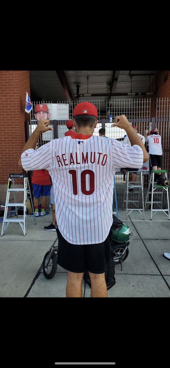 HolahanMaria's tweet photo. @Phillies This is Evan Holahan &amp; he is JT’s #1 fan. He also needs a ticket to the  World Series. Can anyone help make his dream come true to see his favorite team &amp; player in the World Series @ CBP on Monday???? PLEASE!!!! ❤️🙏⚾️🤞 https://t.co/W2jUqra5hd