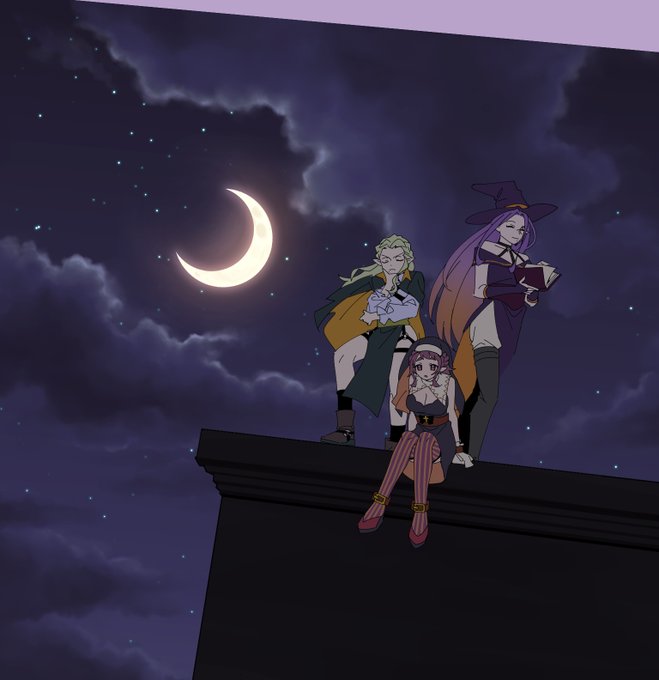 いつかのアニメもどき全体とその時作った色見本です。誘拐しました 