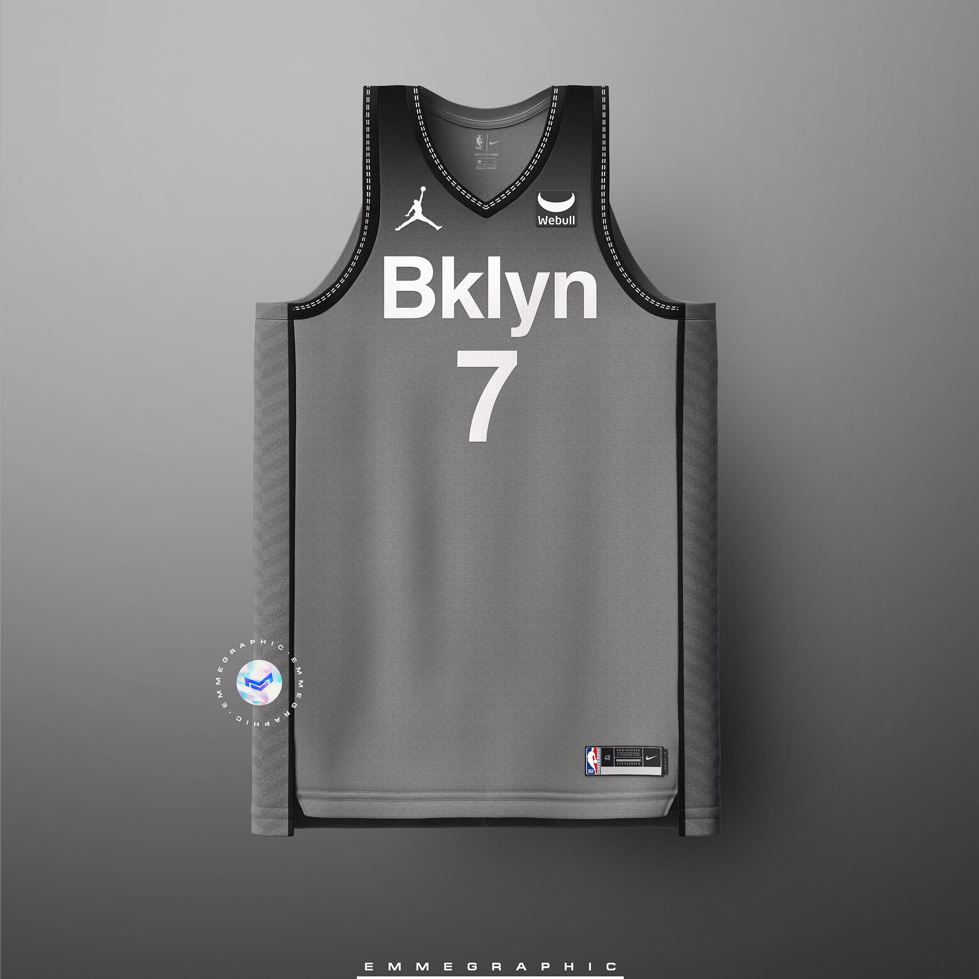 emmegraphic on X: , Brooklyn Nets, throwback-inspired jersey concept  #BrooklynTogether