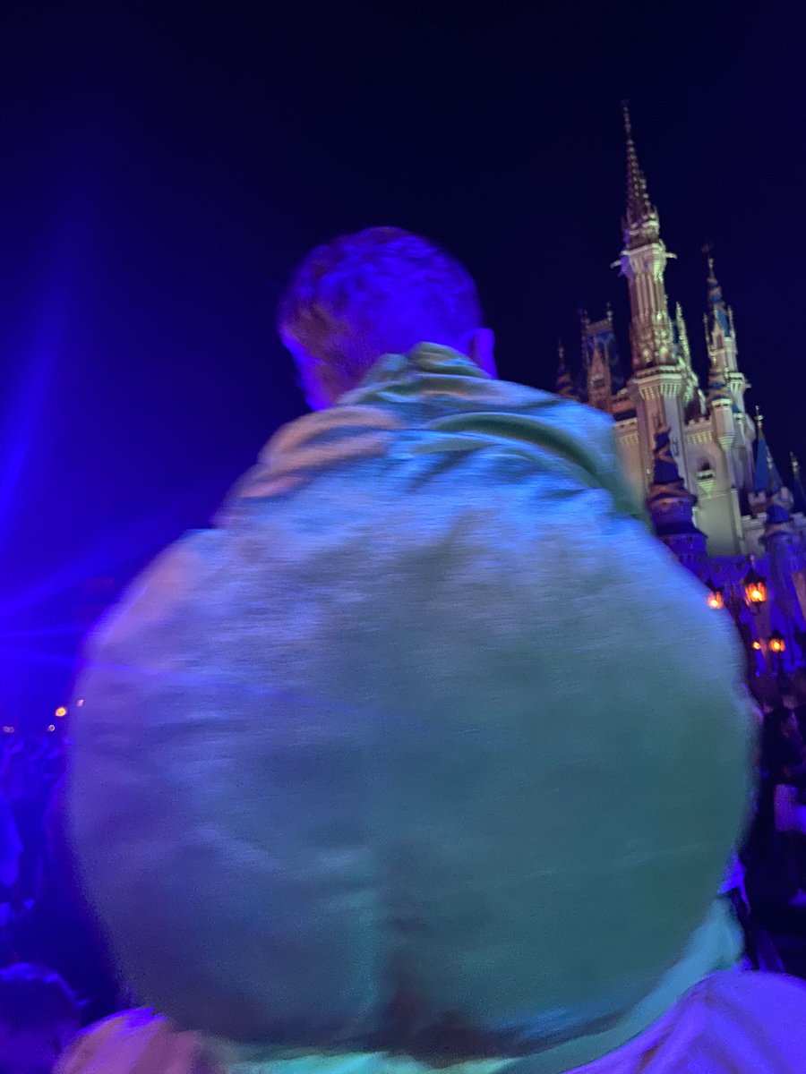 Bugg_pup's tweet photo. 😳 my awesome view of the show ! Thanks shoulder kids #WaltDisneyWorld #MagicKingdom #mnsshp https://t.co/9IMWWiHGMq