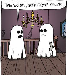 IndianWellsCA's tweet photo. When that pesky #StaticCling can be problematic to #ghosts 

#DryerSheets 

#HappyHalloween 👻 https://t.co/wWO6EHUtnS