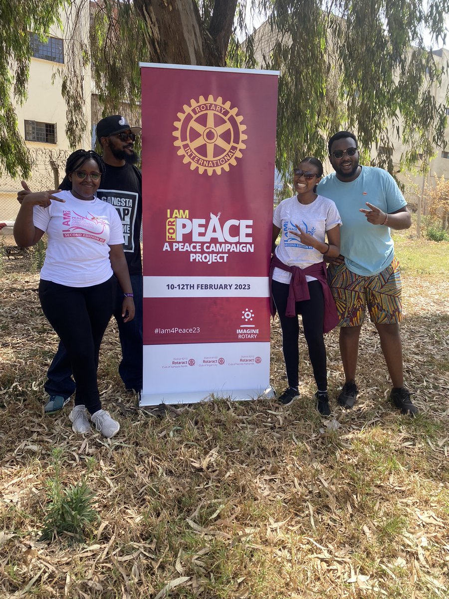 GathoniSimon's tweet image. #iam4peace23 @RotaractKlaCity @rotaractkigalicity