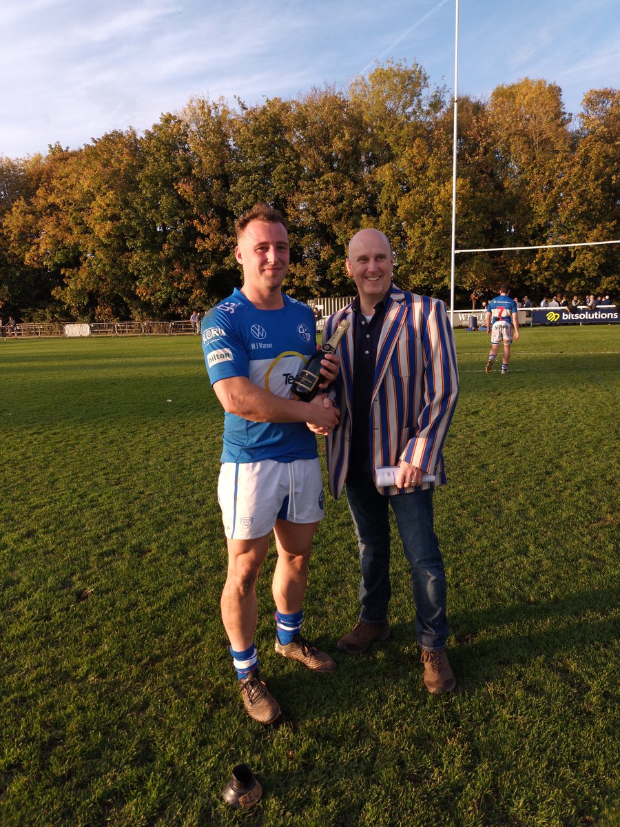 And Man of Match goes to Dan Powell - well deserved
