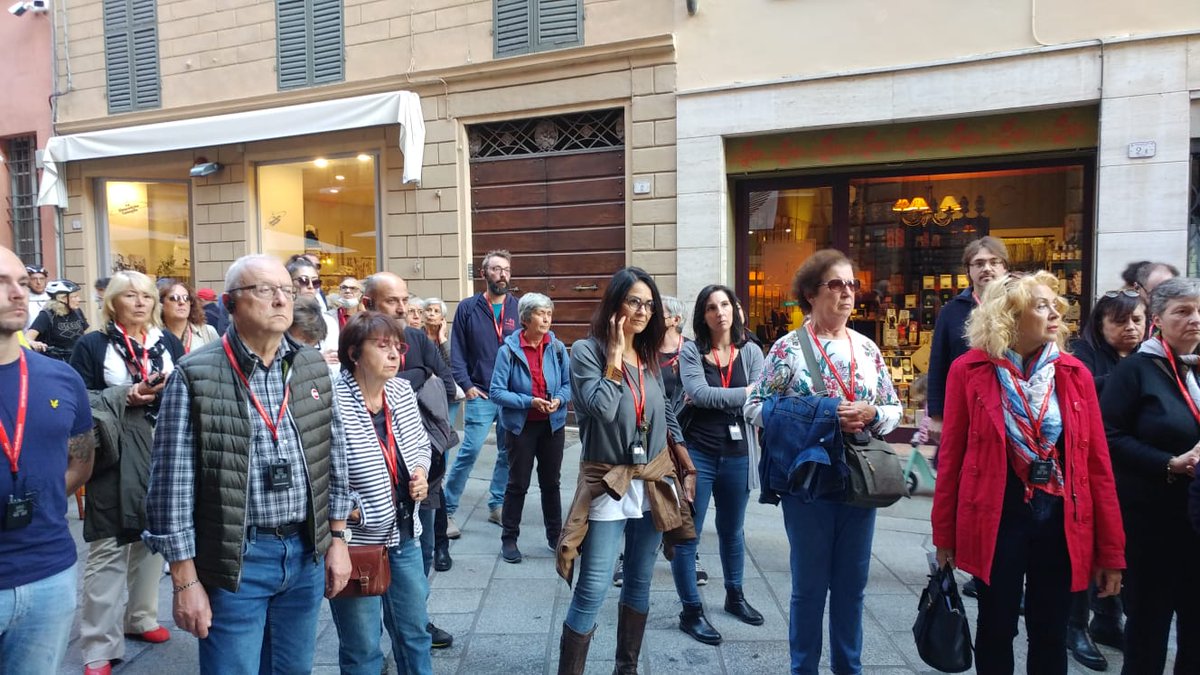 Istoreco's tweet photo. In centro a #reggioemilia per la parte sul campo del nostro convegno "Buco Nero" incentrato sulle violenze fasciste del biennio 1921-22 nella provincia reggiana. https://t.co/Evofh5xn80