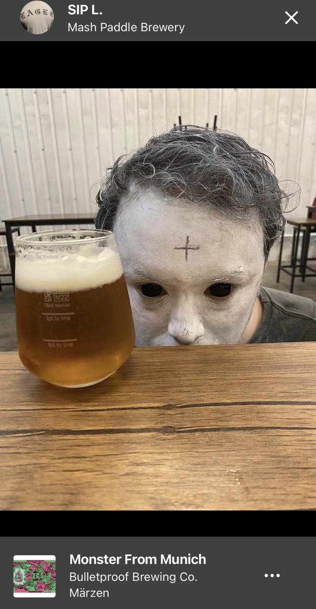 Checking the Untappd checkins from last night all casual and then this pops up. JESUZ! Going to need a Stout to recover.