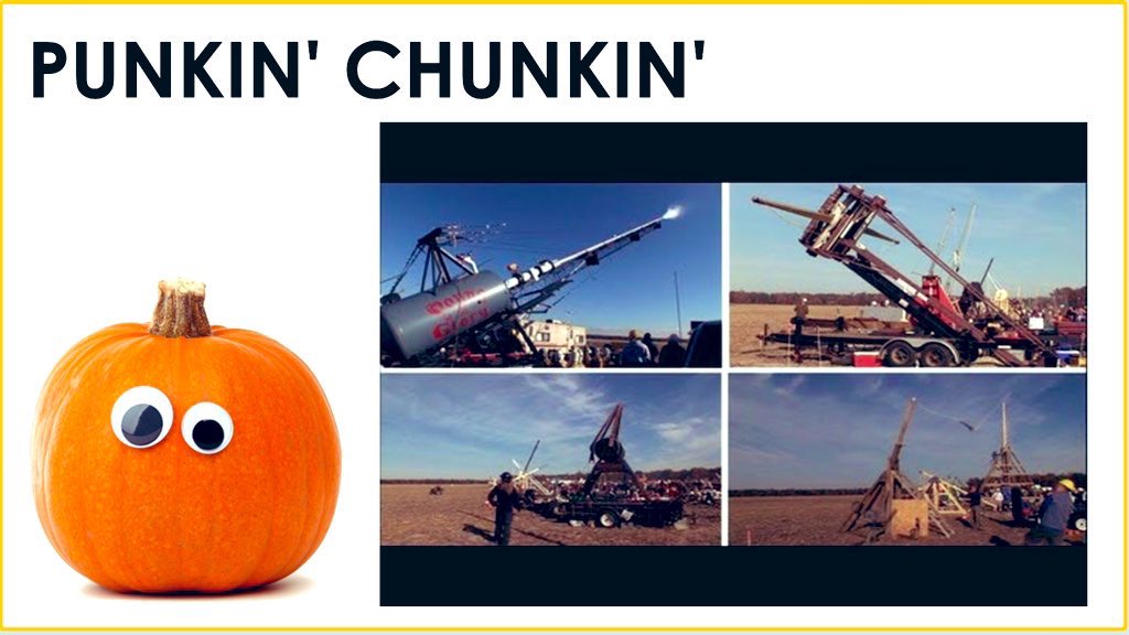 MsWilkinson4th's tweet photo. Room 215 used their knowledge of potential and kinetic energy to build pumpkin catapults! 🎃 #OneWaverley https://t.co/7muqmPbZfu