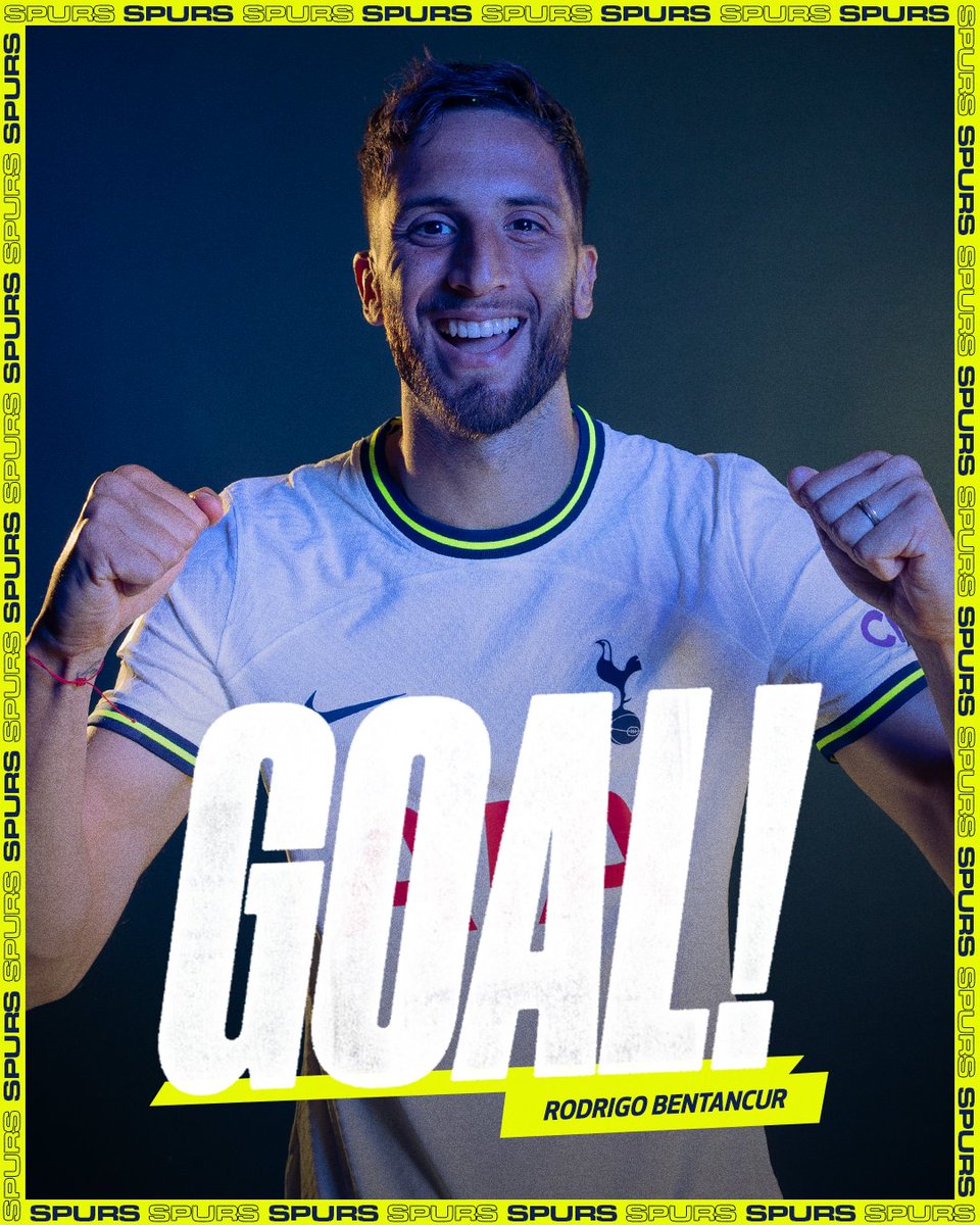 SpursOfficial's tweet photo. BENTANCUR SCORESSSS!!!! https://t.co/i0OQLHqlYn