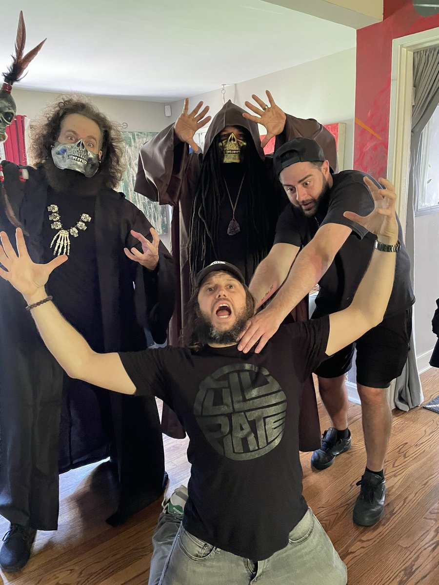 FullPlateFam's tweet photo. These ghoulish visuals for ‘The Squeeze’ by @DillonMaurer & @j57 turn 1 year old today. Evil wizards, voodoo dolls, a dilapidated murder shed. Put it on your eyeballs:
https://t.co/qFjHrexvXs
@DJKerosene @DTvjc @FulanigJabri @Soulspazm #DillonAndJ57 #83Kids #FullPlateFam https://t.co/OKRPdlpvXo