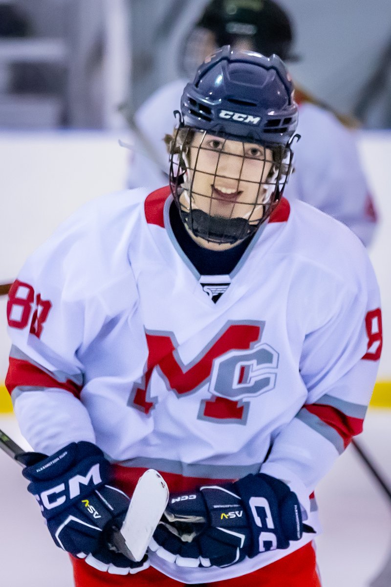 GoMcLeanHockey's tweet photo. Star of yesterday's game: #88 Calvin Wood https://t.co/Nt3WlzJr8c