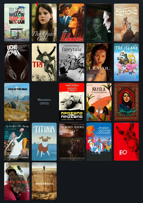 One_Way_Passage's tweet photo. La selección final de películas que voy a ver en @festivalsevilla (#SEFF22). 22 películas (7 de ellas de animación) en 8 días. Va a ser una semana muy interesante. https://t.co/LQxeDvcXwi