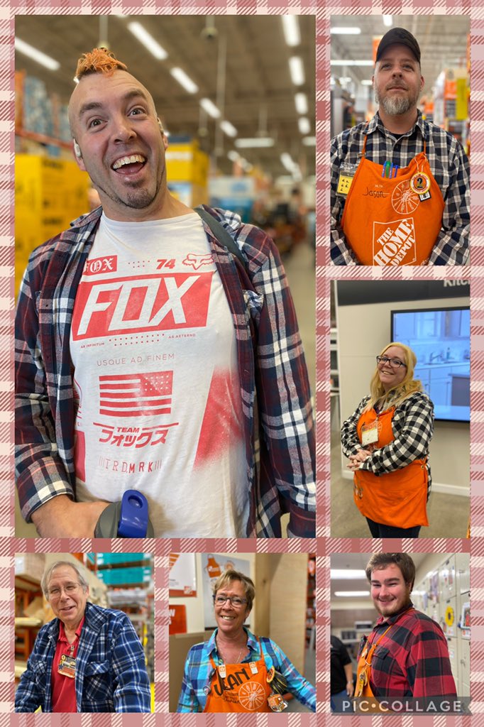 HomeDepotCadill's tweet image. We love Fall here in Northern Michigan and what says fall better than Flannel? #welovefall #flannel #fallflannel #mwoct2022 #spiritweek2022