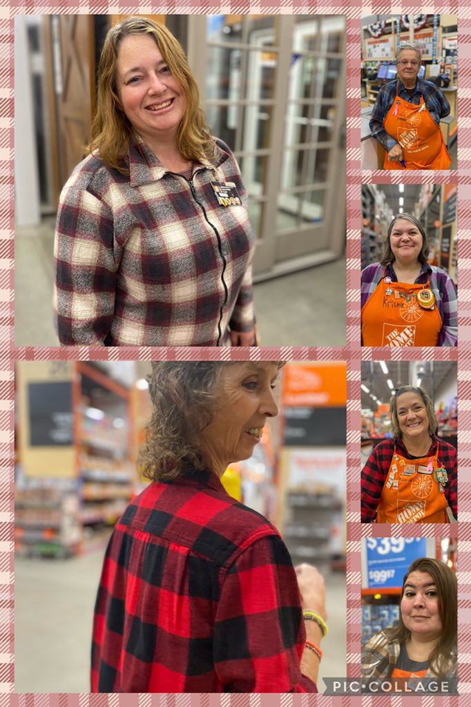 HomeDepotCadill's tweet image. We love Fall here in Northern Michigan and what says fall better than Flannel? #welovefall #flannel #fallflannel #mwoct2022 #spiritweek2022