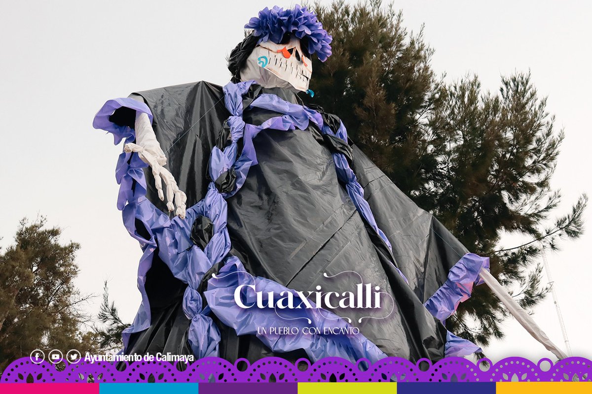 HCalimaya's tweet photo. 🔵 En #Calimaya estamos listos para recibirte en el "Festival Cuaxicalli, Un Pueblo con Encanto”. 🙌
Donde podrás disfrutar de #exposiciones, presentaciones artísticas, obras de teatro y más...
Te esperamos en la Casa de Cultura y Tradiciones a partir de las 17:00 hrs. https://t.co/bbAoRbI5SE