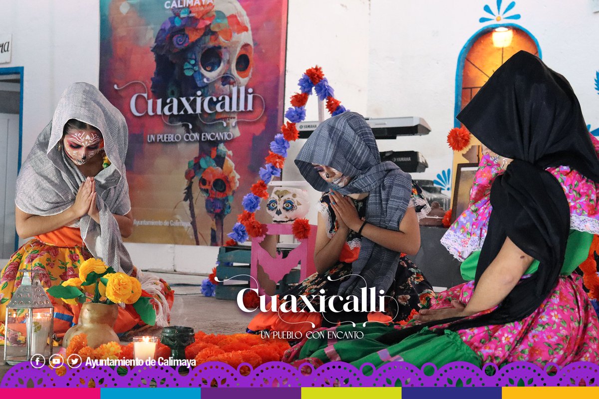 🔵 En #Calimaya estamos listos para recibirte en el "Festival Cuaxicalli, Un Pueblo con Encanto”. 🙌
Donde podrás disfrutar de #exposiciones, presentaciones artísticas, obras de teatro y más...
Te esperamos en la Casa de Cultura y Tradiciones a partir de las 17:00 hrs.