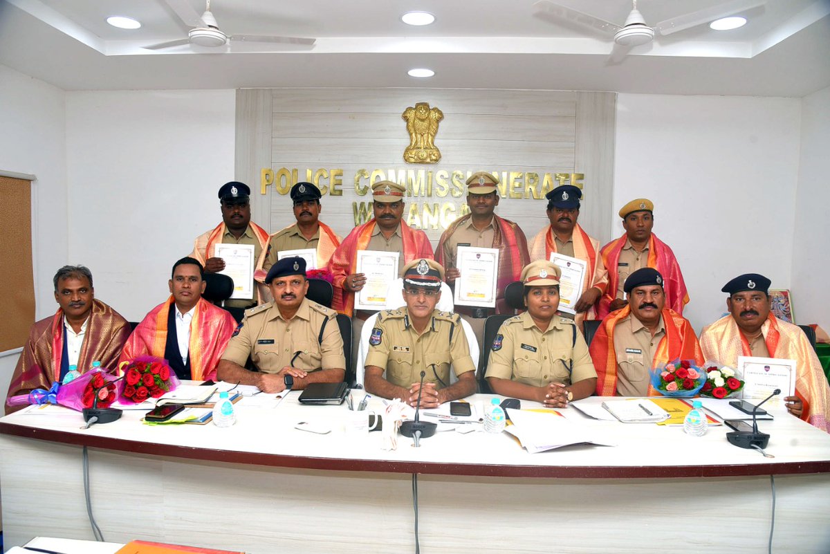 CP WARANGAL (@cpwarangal) on Twitter photo Dr. Tarun Joshi, IPS, CP Warangal appreciated the Public Prosecutors and Police officers who worked hard in getting life sentences for 5 accused and 7 years imprisonment for 2 accused this year.<a href="/TelanganaDGP/">DGP TELANGANA POLICE</a> <a href="/dcpeastwrlc/">DCP EAST WARANGAL</a> <a href="/DCP_WESTZONEWRL/">DCP WEST ZONE WARANGAL</a> <a href="/dcpczwrlc/">DCP CENTRAL ZONE</a> Dr. Tarun Joshi, IPS, CP Warangal appreciated the Public Prosecutors and Police officers who worked hard in getting life sentences for 5 accused and 7 years imprisonment for 2 accused this year.<a href="/TelanganaDGP/">DGP TELANGANA POLICE</a> <a href="/dcpeastwrlc/">DCP EAST WARANGAL</a> <a href="/DCP_WESTZONEWRL/">DCP WEST ZONE WARANGAL</a> <a href="/dcpczwrlc/">DCP CENTRAL ZONE</a>