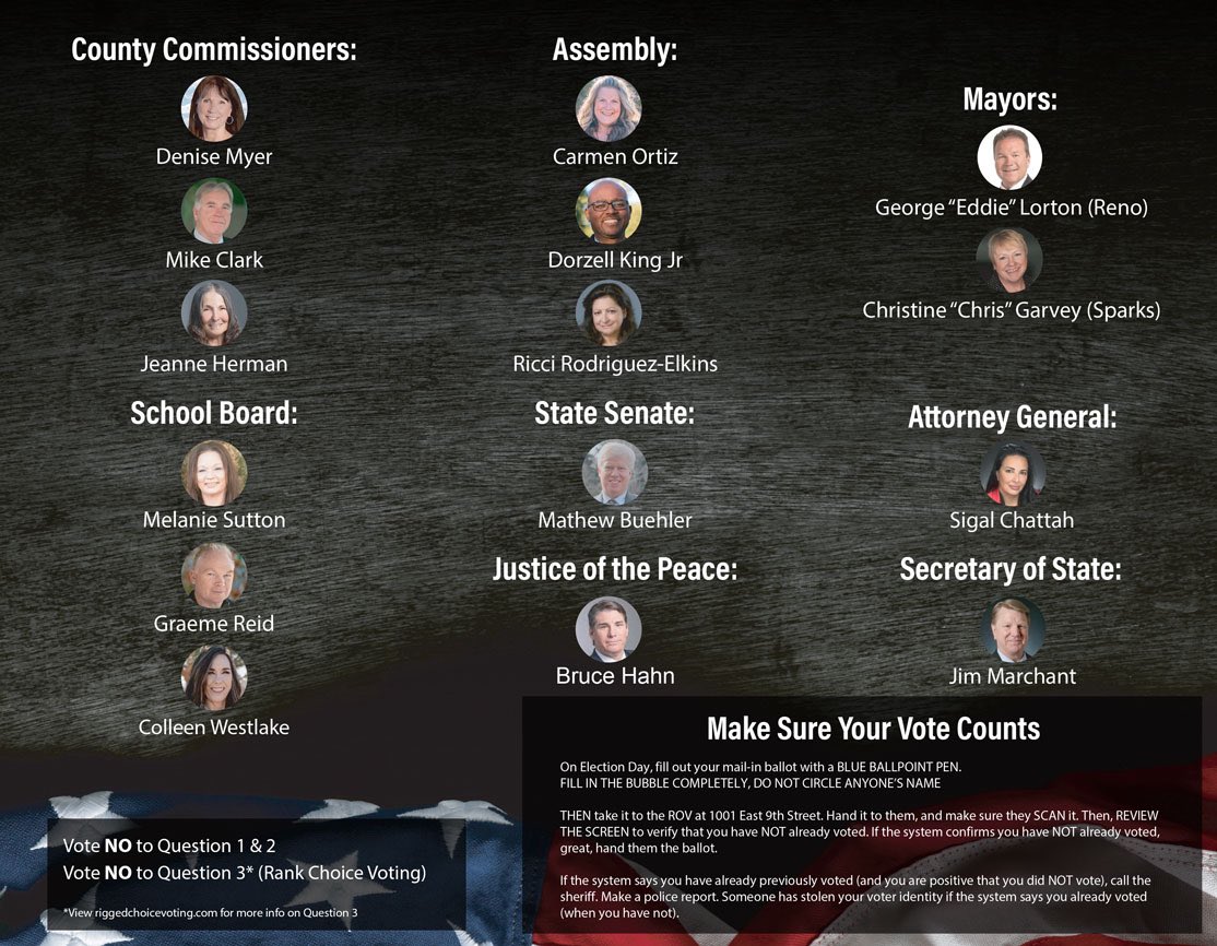NeomaJardon's tweet photo. Hey thanks Robert Beadles (Franklin Project) for the handy list of who NOT to vote for. If you’re pushing/financing them, that’s a hard pass. Go sell your snake oil, antisemitic hatred and extremist candidates somewhere else. Nevada’s not buying your bullshit! https://t.co/LAM4PBmVGO