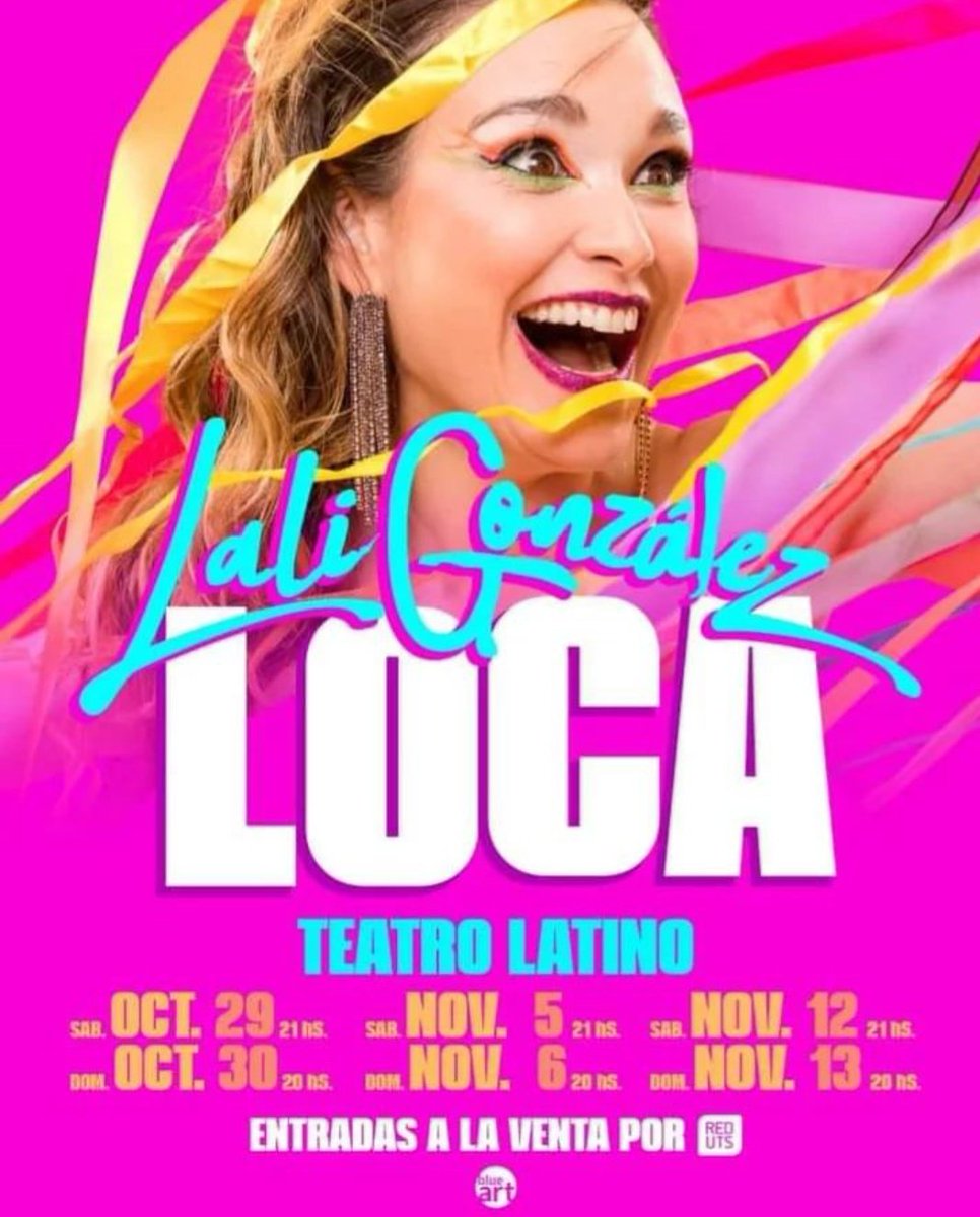 TEATRO. LOCA. SÁBADO  21H Y DOMINGO 20H- Nuevo Unipersonal de <a href="/lalilalig/">Lali Gonzalez 🇵🇾🇦🇷</a> . <a href="/Teatrolatinopy/">Teatro Latino</a> (Tte. Fariña c/ Iturbe) Entradas Gs. 100 mil  A TRAVÉS DE @RedUTS_Py <a href="/DaveWeil84/">Dave Weil</a>