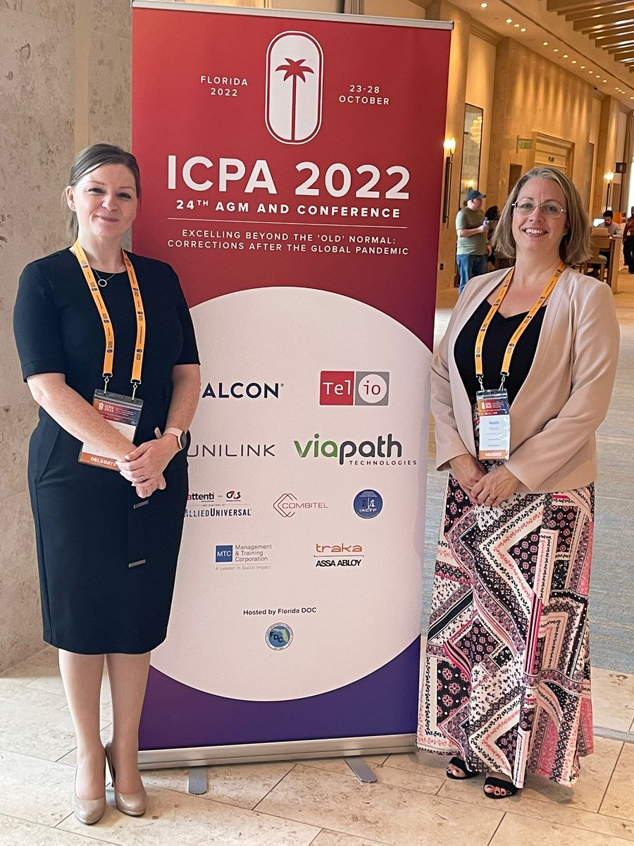 Privileged to have presented at the International Corrections &amp; Prisons Association conference, Orlando with <a href="/PeekHayley/">Hayley Peek</a> this week. 600 in person delegates &amp; a further 400 online delegates, representing 74 countries, a truly inspiring event! #ICPAFlorida2022 #sercoandproud