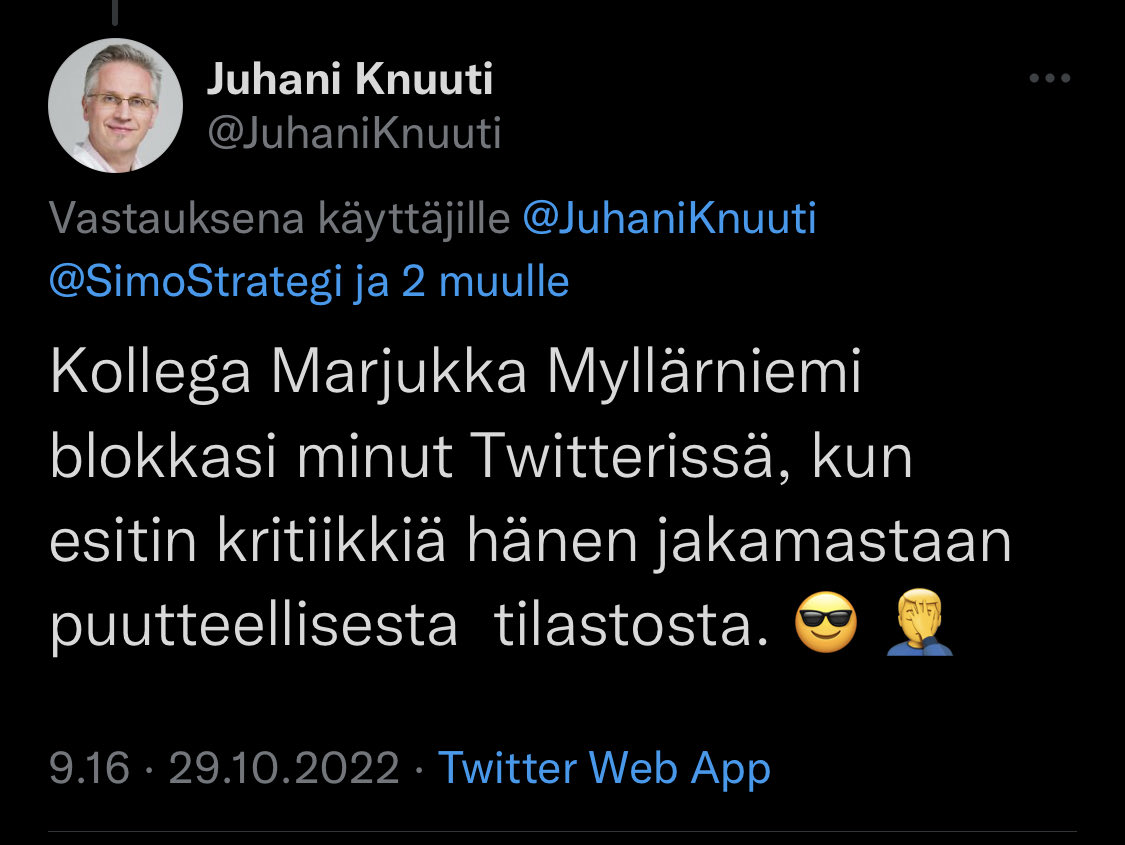 MKorja's tweet image. Vetää entistä enemmän sanattomaksi.
#tiede
#misinformaatio 
#trollaus
#EroonKoronasta 
#ZeroCovid