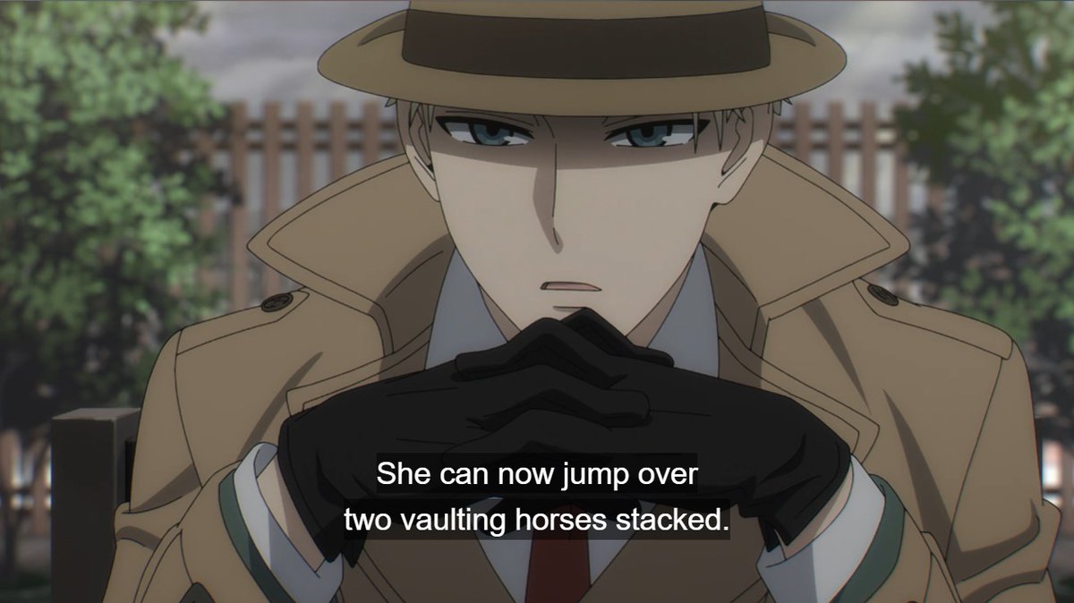 TheseAnimeLines's tweet photo. "Report on the progress of Operation Strix."
"My daughter... She can now jump over two vaulting horses stacked..." (1/2)
~ Handler & Twilight || Spy x Family
#Anime #AnimeQuotes #Quotes #QuotesDaily #AniTwt #SpyXFAmily #LoidForger #Loid #Twilight #Handler #OperationStrix https://t.co/u2XDVthpD9