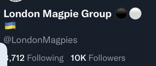 London Magpie Group ⚫️⚪️ 🇺🇦 tweet media