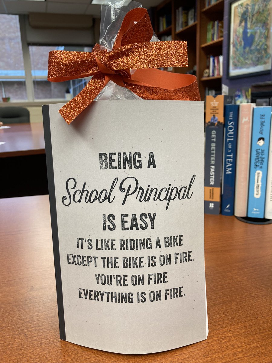 As we wrap up #nationalprincipalsmonth, I wanted to share what my Teacher Specialist gifted me during a coaching conversation. She gets it! 💜