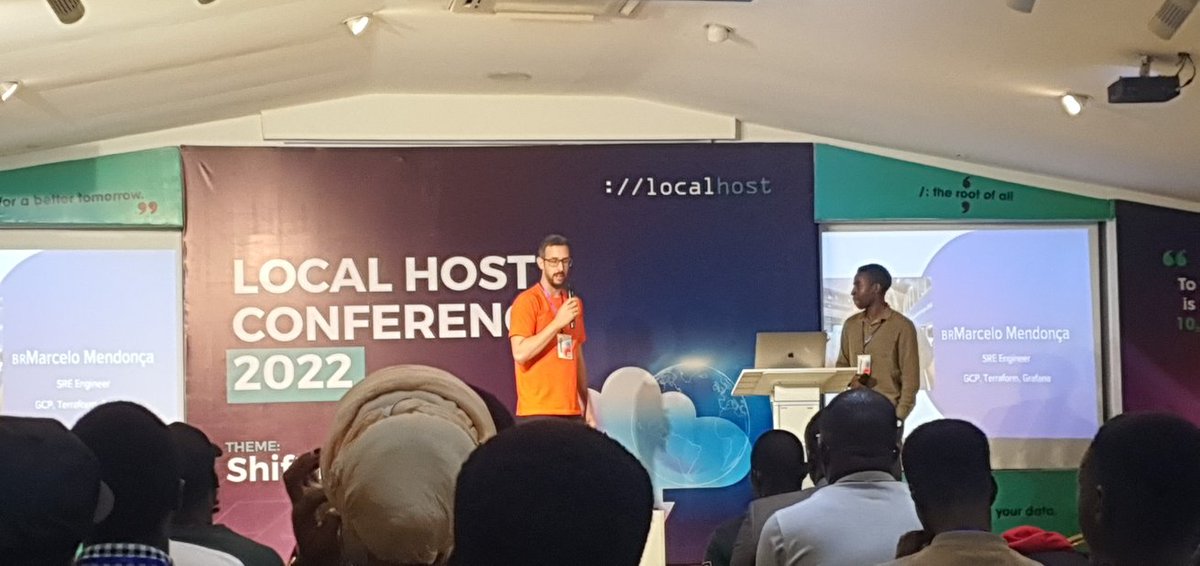 femzycodes's tweet photo. Implementing SLOs: Turning metrics into conversations with Marcelo Mendonça @Join_localhost #LocalhostConf22 https://t.co/beaRQee7Wa