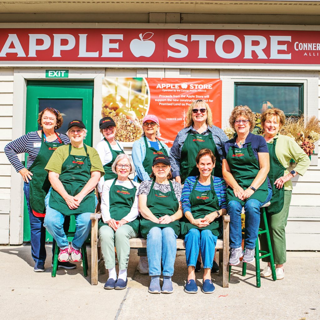 AppleStoreCP's tweet image. The Conner @PrairieAlliance is an amazing group of women making a historic impact. Discover more about The Conner Prairie Alliance and becoming a member: connerprairie.org/support/get-in…
⁠
#AppleStoreAtCP #HeadlessHorsemanCP @ConnerPrairie #ExploreCP #Indiana