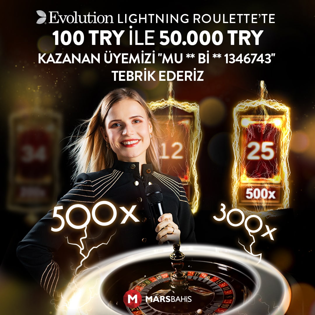 Rulet çarkı sizin için dönüyor!

✅Marsbahis 👉 bit.ly/3yY6GWX

#Marsbahis