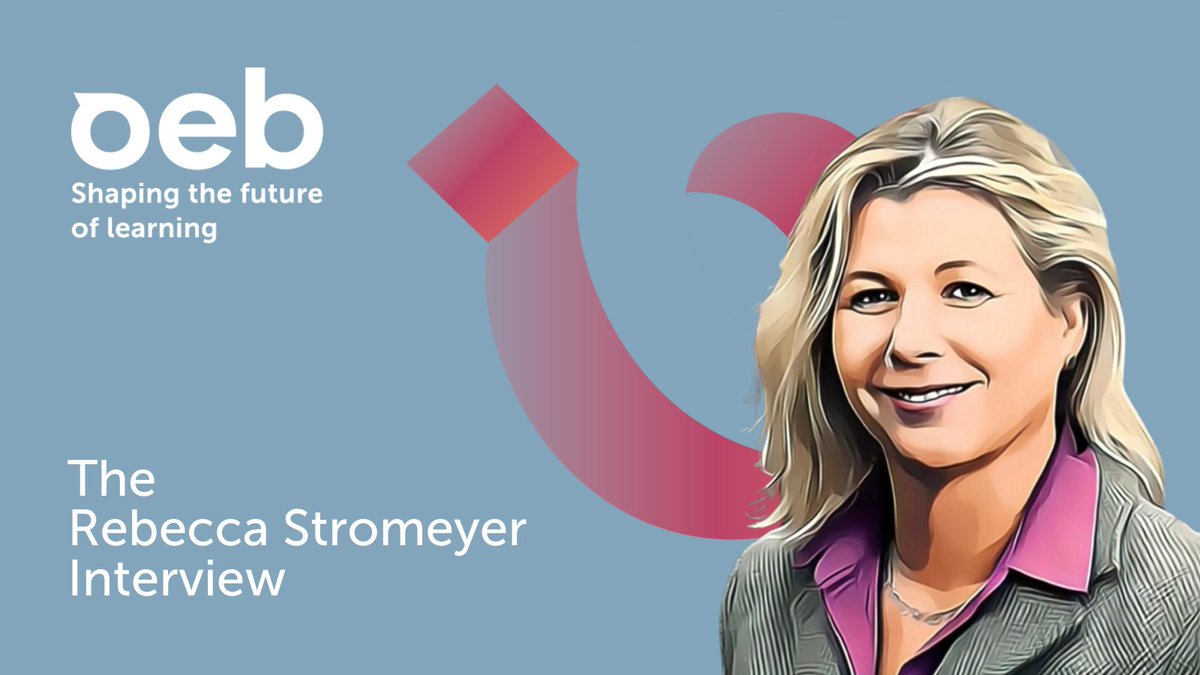 OEBconference's tweet photo. Rebecca Stromeyer co-founded Online Educa Berlin - OEB way back in 1995  &amp; is recognised as one of the most influential people in e-learning. She explains the thinking behind this year’s theme – Re-imagining our vision for learning. https://t.co/CzgOMW6UZo #OEB22 https://t.co/HCxSG5G363