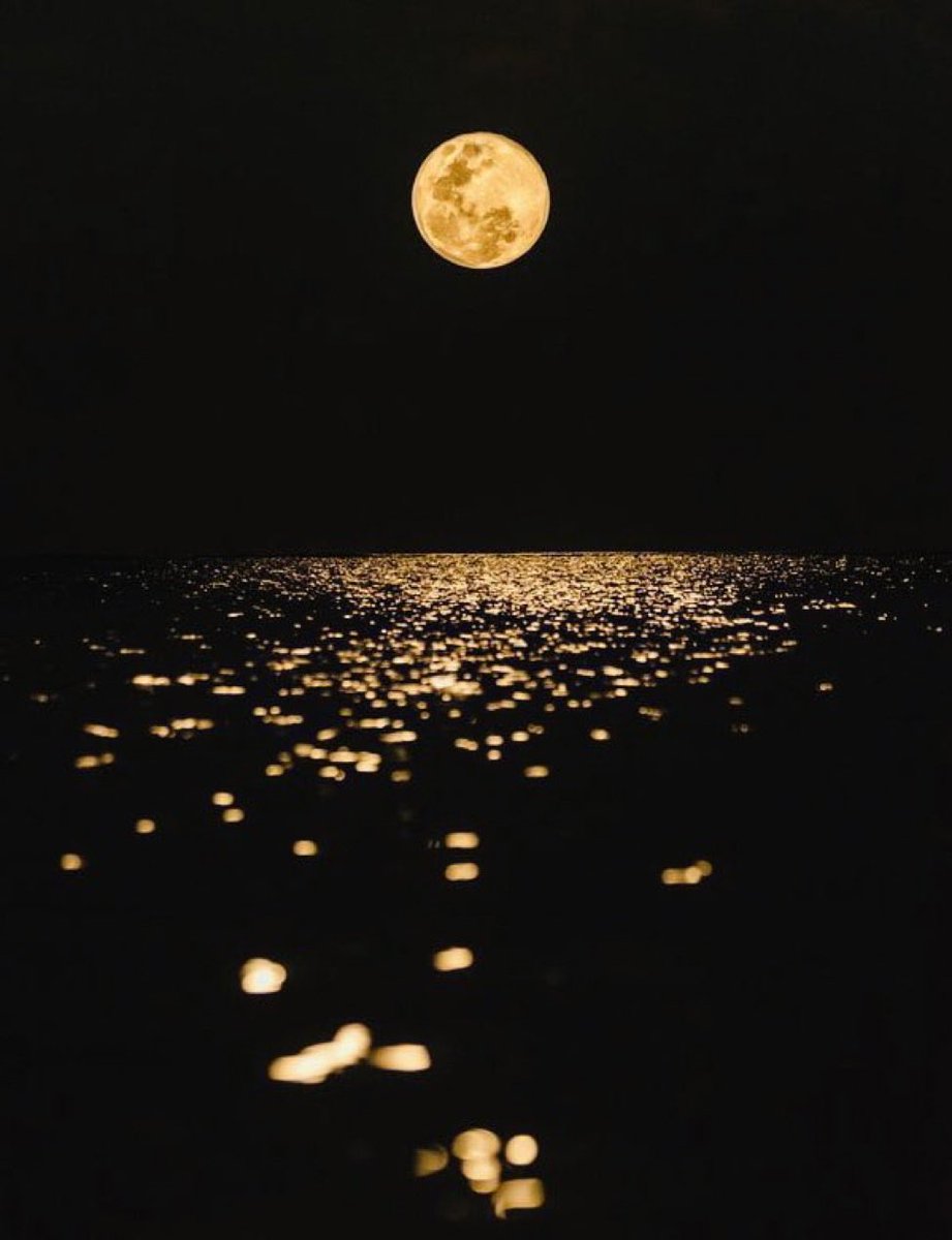 Moon and Sea