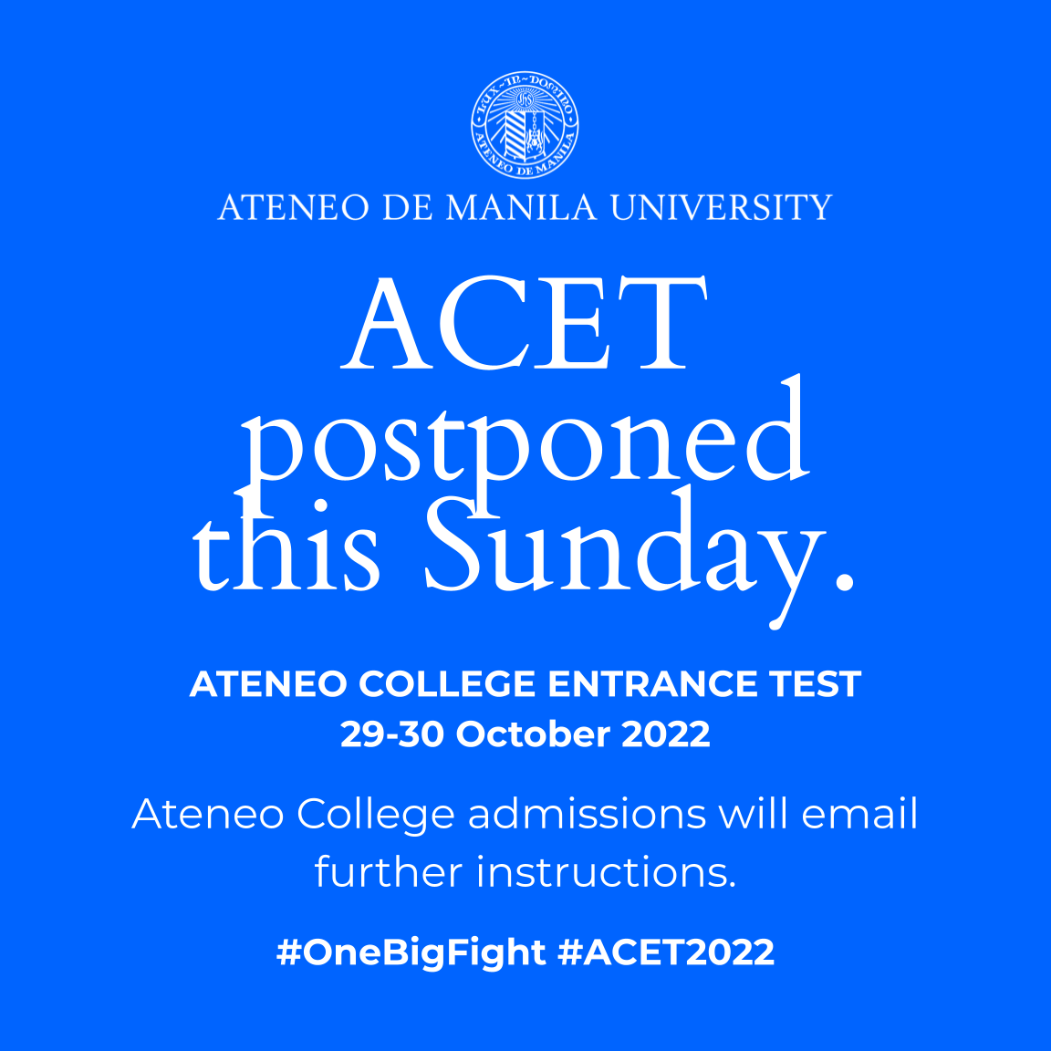 Ateneo de Manila University tweet media