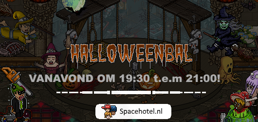 Spacehotel_'s tweet photo. Vanavond vindt het Halloweenbal van 2022 plaats op Space Hotel &amp;  @SpaceFMNL! 

Ben jij ook van de partij vanavond samen met je griezel partner? Luister naar de radio en wie weet win jij dan wel prijzen ter waarde van 2.000 diamanten!!

Tot vanavond! 🎃☠️

#Halloween2022 https://t.co/Z2xPGF2jBl