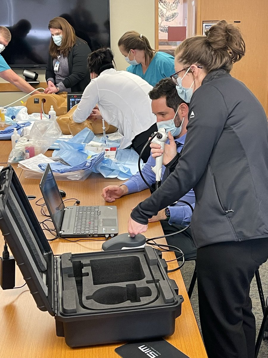 JessWerdel's tweet photo. We did a thing! UNC Tar Heel Boot Camp was a success! We had #shock #respfailure #ecmo #airway #bronch #lines #billing #burns #POCUS and #neuro emergencies. Join us Apr 13-14, 2023 here in beautiful Chapel Hill, NC. DM for more info. #critcare #getdownwithapp https://t.co/RRajtyiqGe