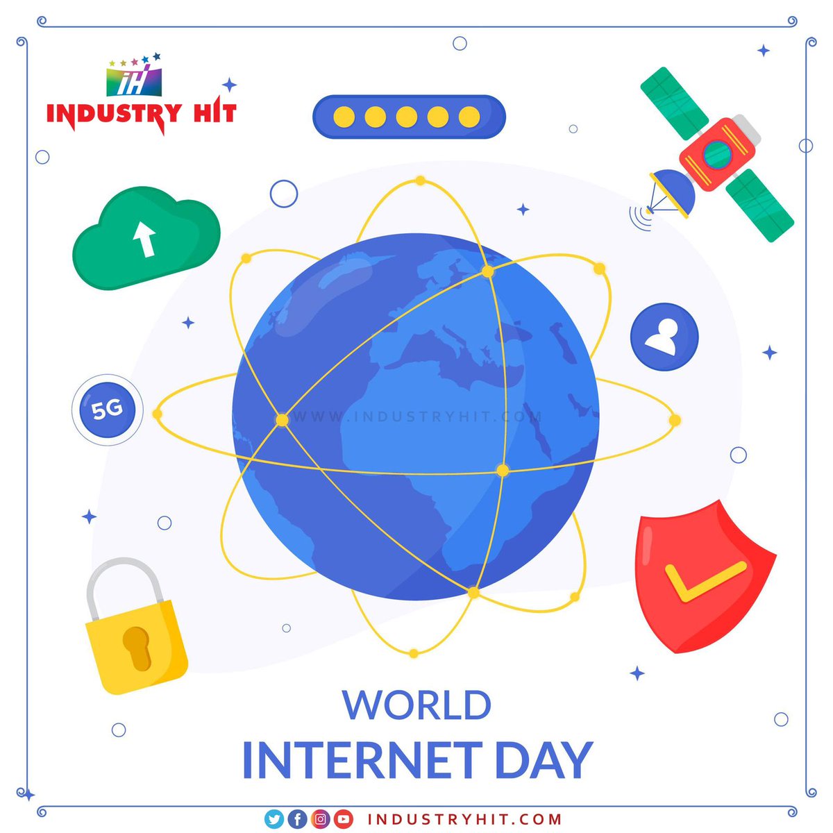 On International Internet Day Today, lets celebrate the invention and development that the internet has brought us so far. #WorldInternetDay #InternationalInternetDay 🌐