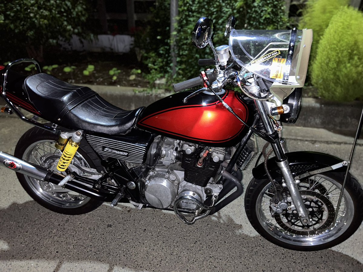 vmop95's tweet photo. ゼファー400売ります。
はなし早い人大幅値下げします。
不具合はキャブ同調取れていないのでアイドリング安定しません。バイクいじれる人でしたらすぐ直ると思います

#ゼファー400
#ゼファー売ります
#バブ売ります
#cbx400f売ります
#xjr400売ります https://t.co/KWoN6sSFcd