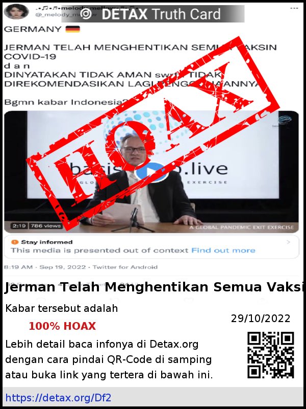 Detax ID tweet media