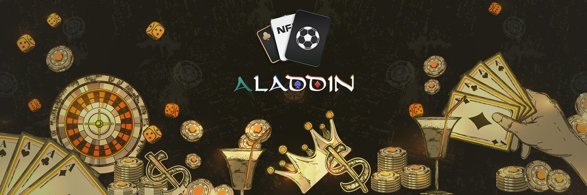 Decentralized casinos are just getting started.
<a href="/ALADDIN_BET/">ALADDIN_BET</a>  will do the top three just as people talk about #CEX .
#BetToEarn #CryptoCasino  #DeFi #NFT