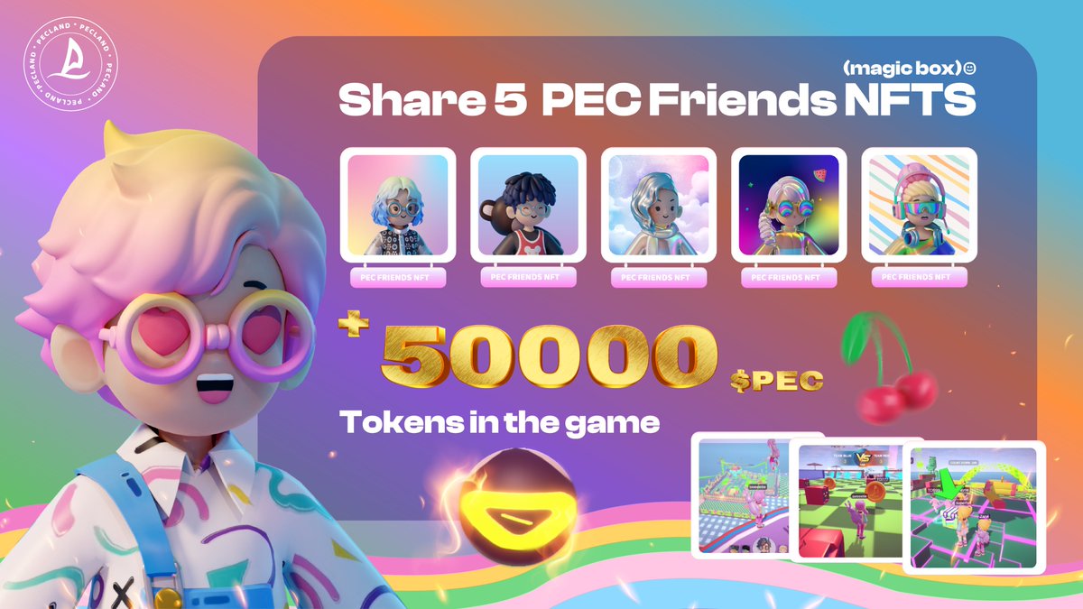 PopBRC_official's tweet image. 🥳#NFTsdrop from #PECland game

👉Make a screenshot aside on the #Holloween scenarios in our game &amp;amp; post it &amp;amp; @PEClandOfficial 
👉Share the link to DC 🎃#Happy channel 
👉Then you can join the bot #raffle channel 
🔔Cheating will be disqualified
#web3games #SocialFi #NFTGiveaways