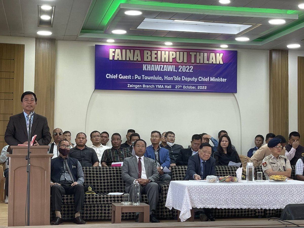 Faina Beihpui Thlak at Khawzawl.