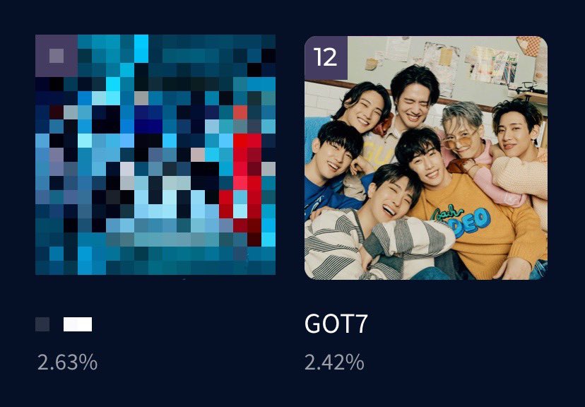 GOT7_Quote's tweet photo. 🔊 𝐌𝐀𝐒𝐒 𝐕𝐎𝐓𝐈𝐍𝐆 

เตรียมพร้อม‼️เข้าที่‼️ระวัง‼️
ลุยโหวตตตตตตตตตตตตตตตตต

📲ตอนนี้อยู่ที่อันดับ 12 คะแนน 2.42%

🎯คืนนี้ขอคะแนน 2.50% ไหวกันป่าววว

✨ตัดรอบโหวตทุกวันเวลา 21.59น.(ไทย)
✨โหวตผ่านเว็บไซต์ https://t.co/6t8QMs0e4z

( #MAMAVOTE #GOT7 ) https://t.co/rs8hRRaQ0G