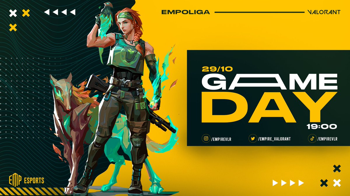 empire_valorant's tweet photo. 👀 ... Hoje é dia de RUSH na @empoligaoficial !
Vamo com tudo pra trazer a 🏆 dessa vez...
#ColDday
#goEMP https://t.co/cZ0VJ5H0fs