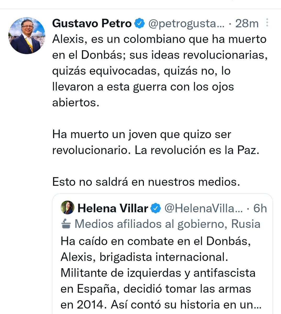 Mercenarios / Revolucionarios