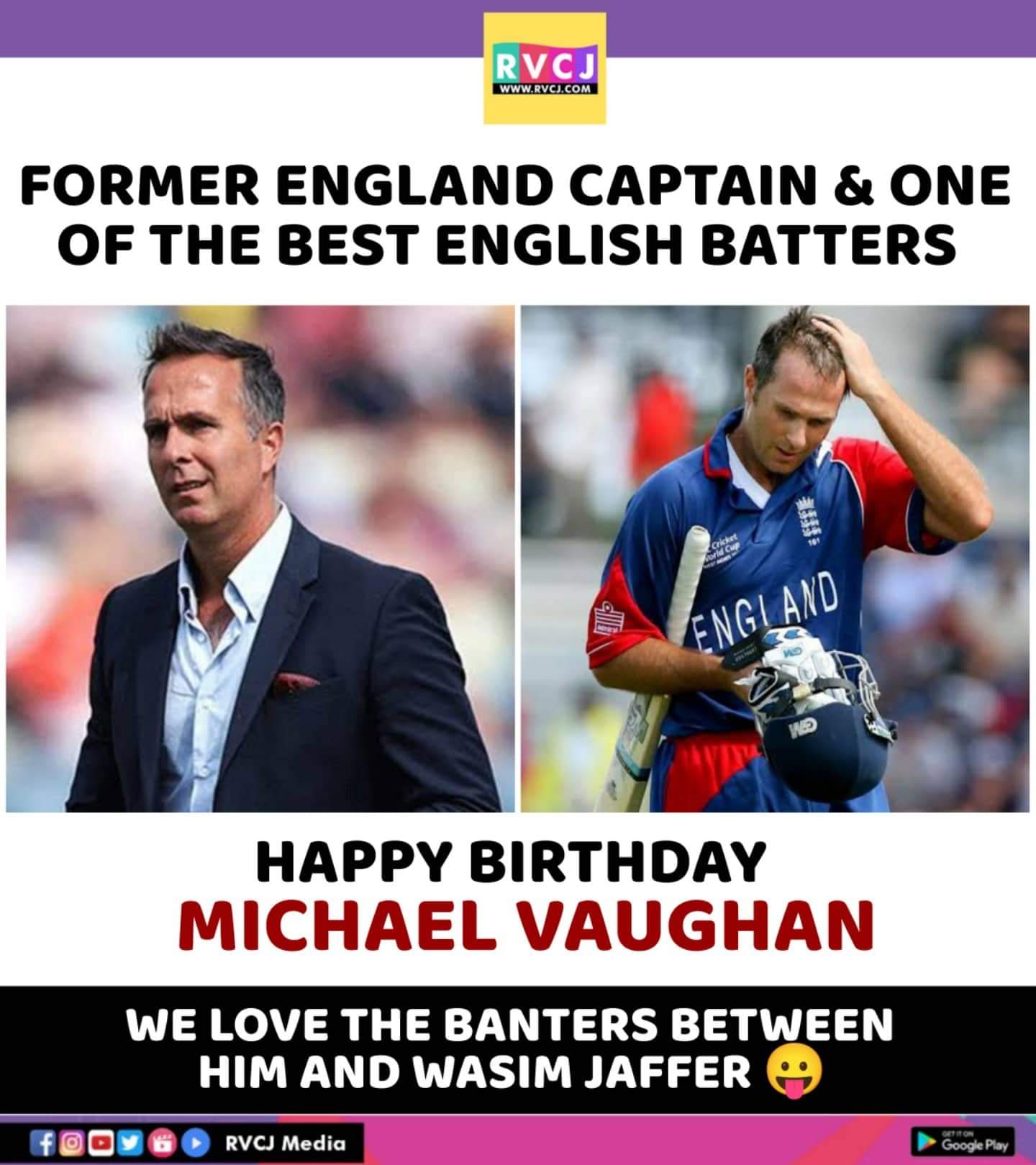 Happy Birthday michael Vaughan  