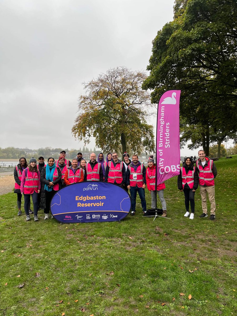 cobsrc1's tweet photo. Today was our 3rd and final for this year Edgbaston Reservoir Parkrun take over. We love supporting our local @parkrunUK and encouraging all the brilliant runners. Great work everyone!
 #parkrun #parkrunuk #parkrunvolunteer #parkrunning #parkrunbirmingham #running #runningclub https://t.co/tumF4YN1Kt