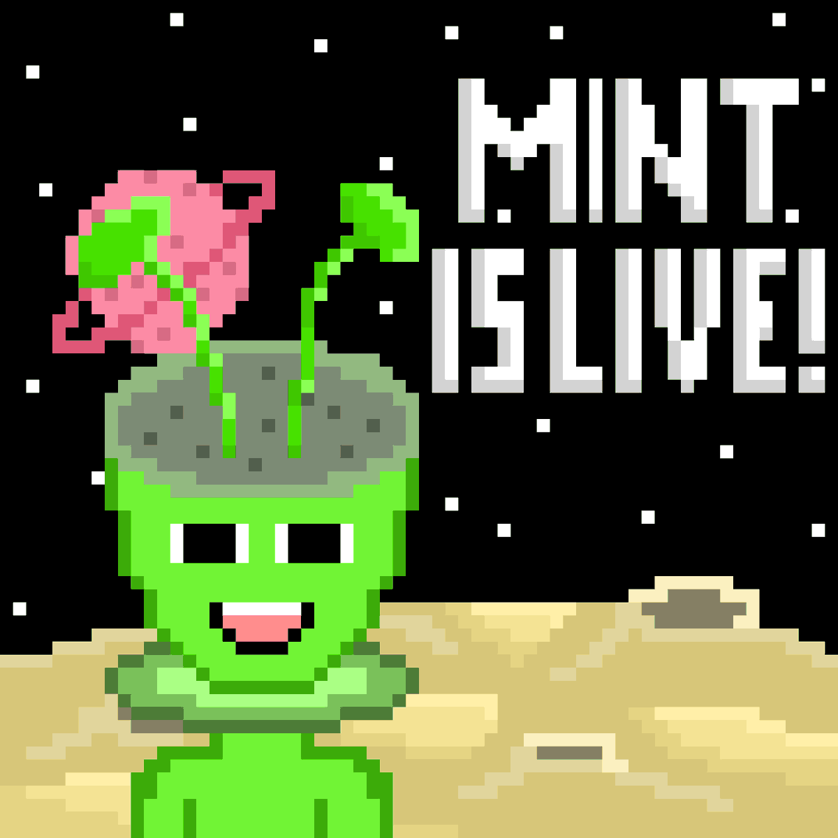 Public mint is live!

Reveal is right after the mint, get ready to be planty!